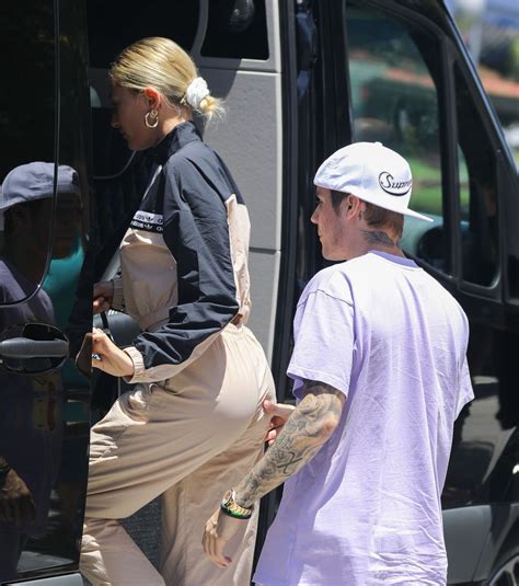 justin bieber butt|Justin Bieber grabs Haileys butt while exiting Rhode event